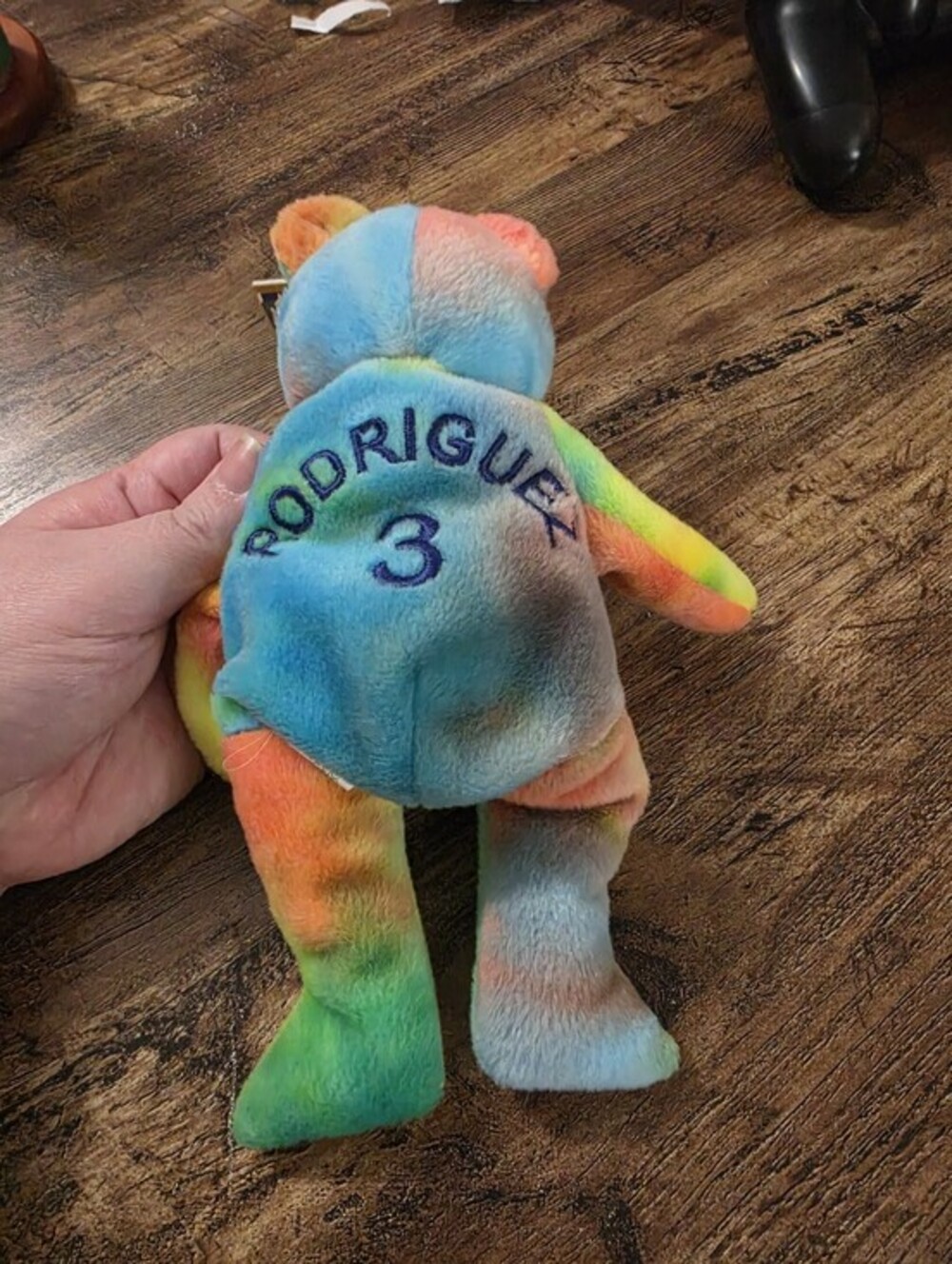 Salvino's Bamm Beanos Alex Rodriguez Teddy Bear - Picture 4 of 5